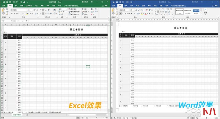 Word技巧:将Word表格完美放入Excel