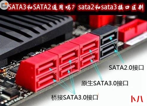 主板接口SATA3和SATA2通用吗有什么区别