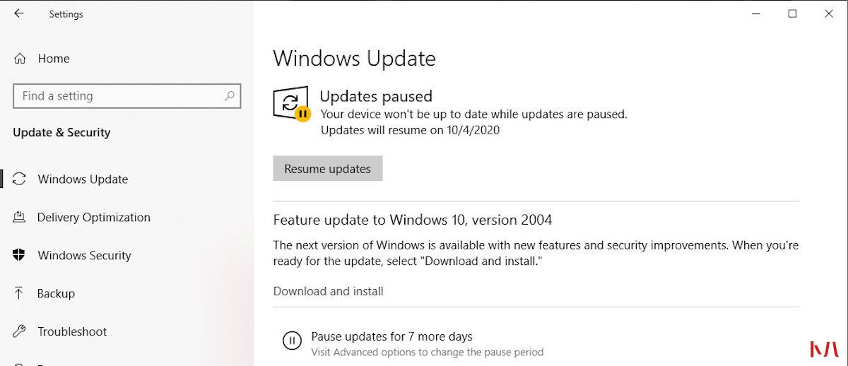 通过此处的星期二补丁，锁定Windows Update(1)