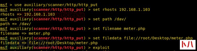 多种针对开启HTTP PUT方法的漏洞利用
