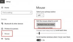 Win10专业版的鼠标滑轮速度怎么设置？Win10专业版鼠标轮滑设置教程