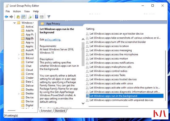 Windows11怎么禁用后台应用程序？Windows11禁用后台应用程序方法分享